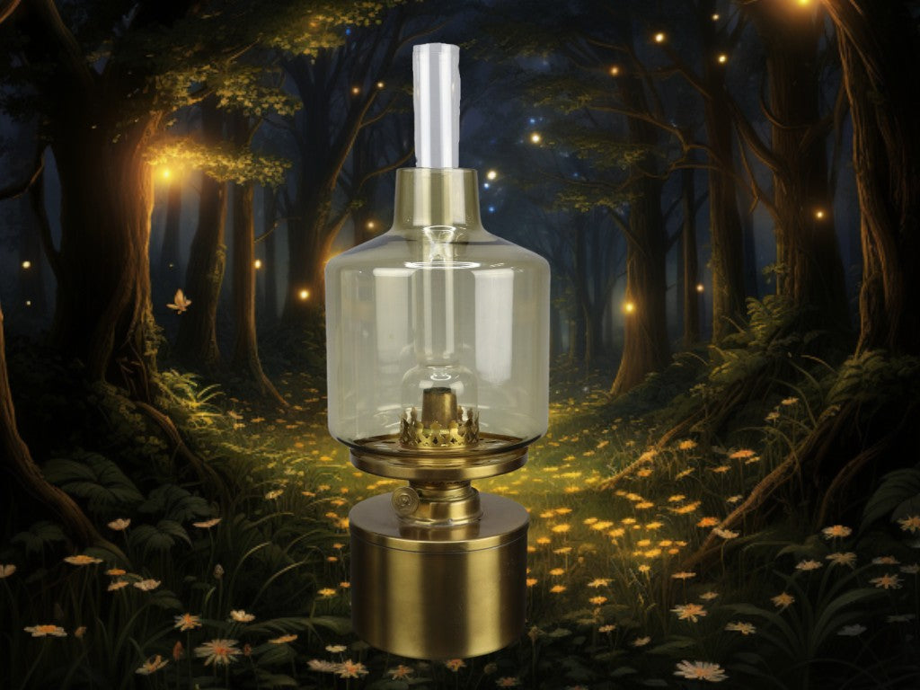 Hans-Agne Jakobsson 1960's Oil Lamp, Made in Sweden