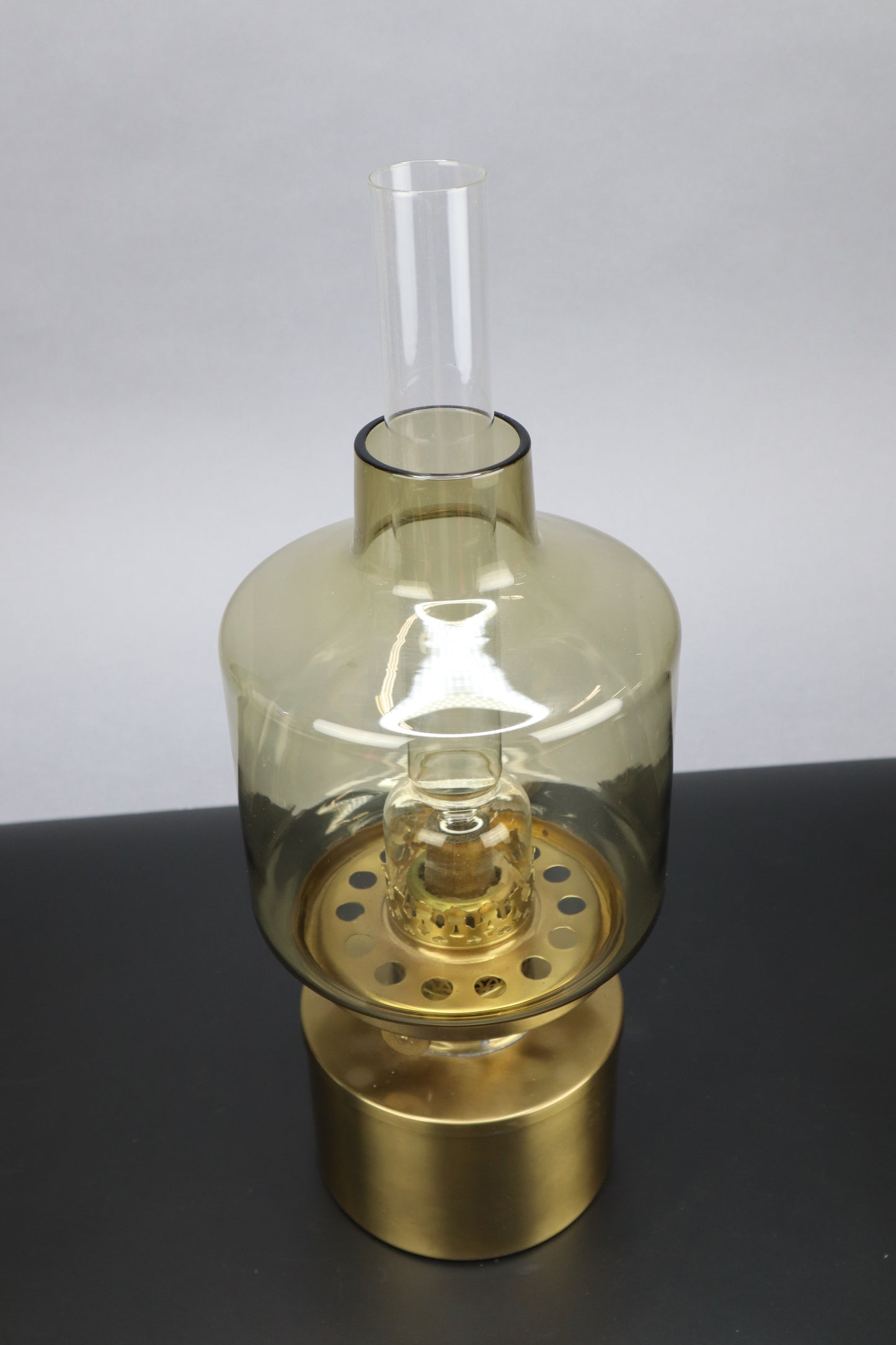 Hans-Agne Jakobsson 1960's Oil Lamp, Made in Sweden