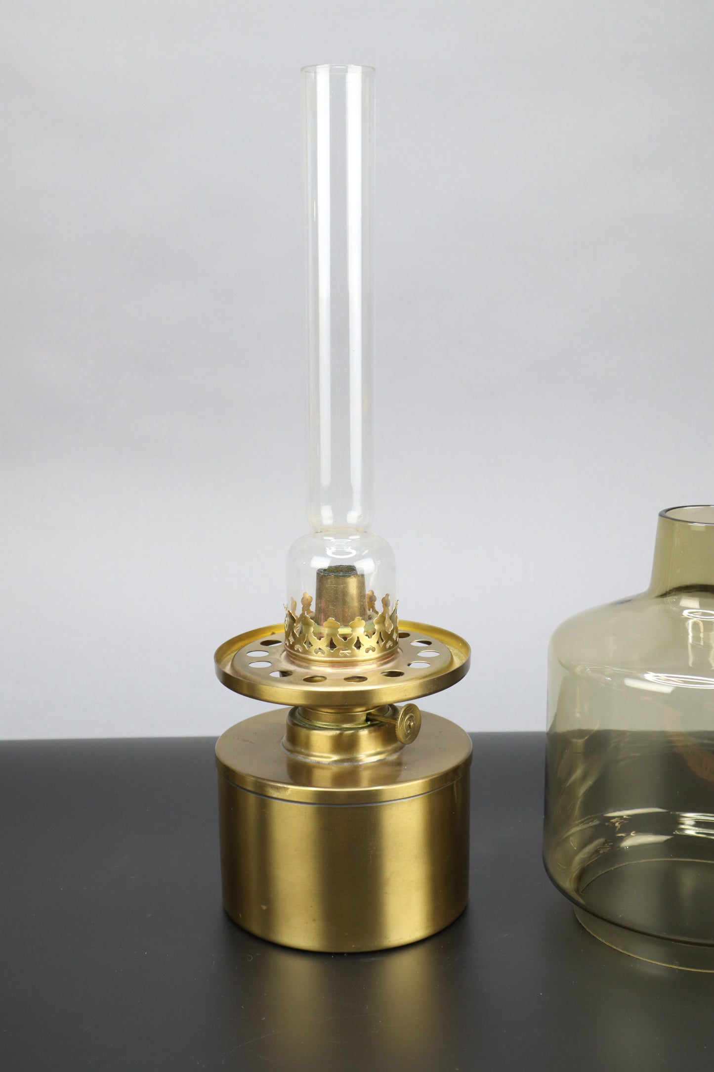 Hans-Agne Jakobsson 1960's Oil Lamp, Made in Sweden