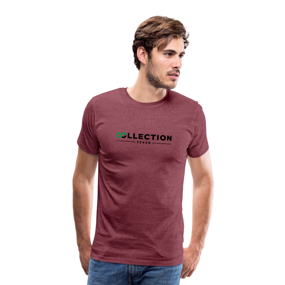 COLLECTION FEVER Men's Premium T-Shirt - heather burgundy